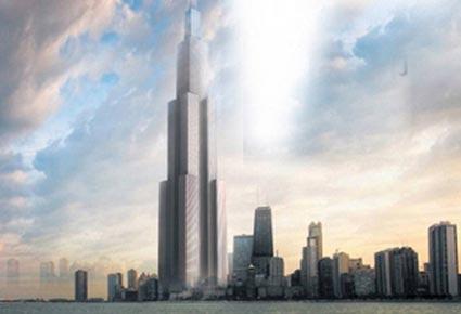 سكاي سيتي يتخطى برج خليفة  ب10 امتار